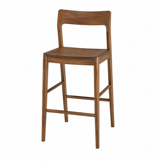 Hoker drewniany orzechowy wysokość 75 cm