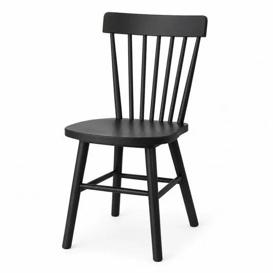 Krzesło drewniane bukowe czarne 85 cm
