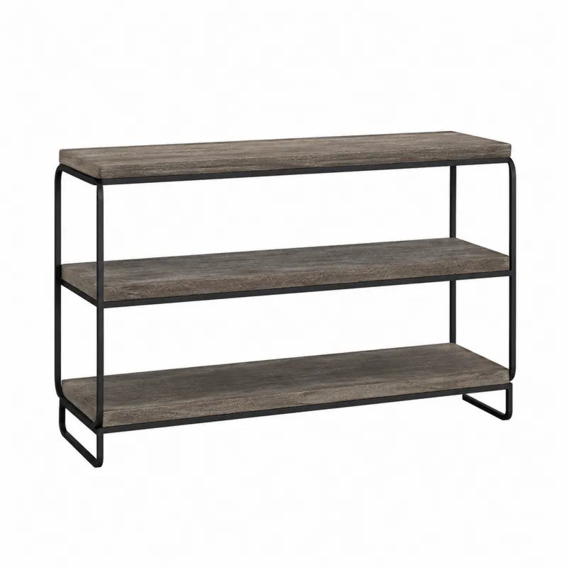 Półka z metalowym stelażem 3 poziomy 120 cm